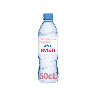 Eau plate Evian 50 cl